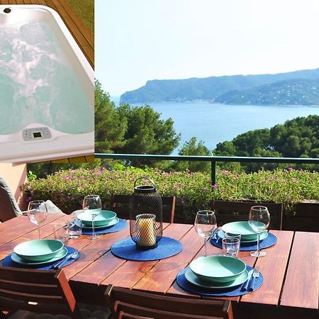 Una Spettacolare Vista Mare - Casa Con Jacuzzi Берджеджи Экстерьер фото